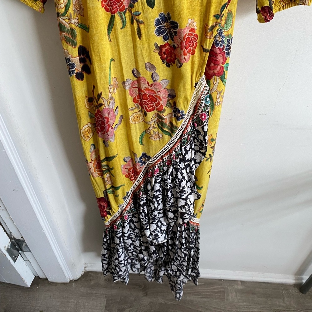 FARM RIO SUNLIT WRAP DRESS - Picture 6 of 16